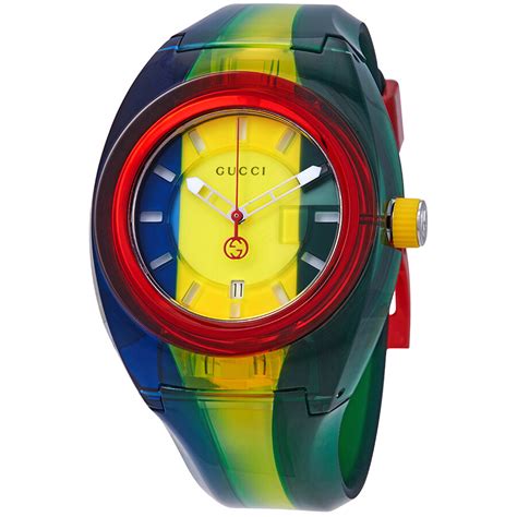 gucci multicolor watch|gucci men watches clearance.